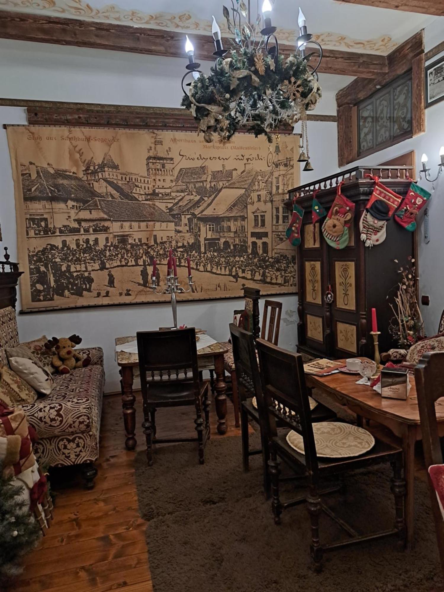 Casa Cositorarului Boutique Pension Sighisoara Luaran gambar